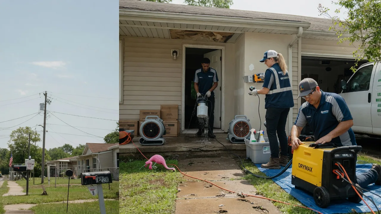 Storm Damage Water Removal in Cleburne, TX near me